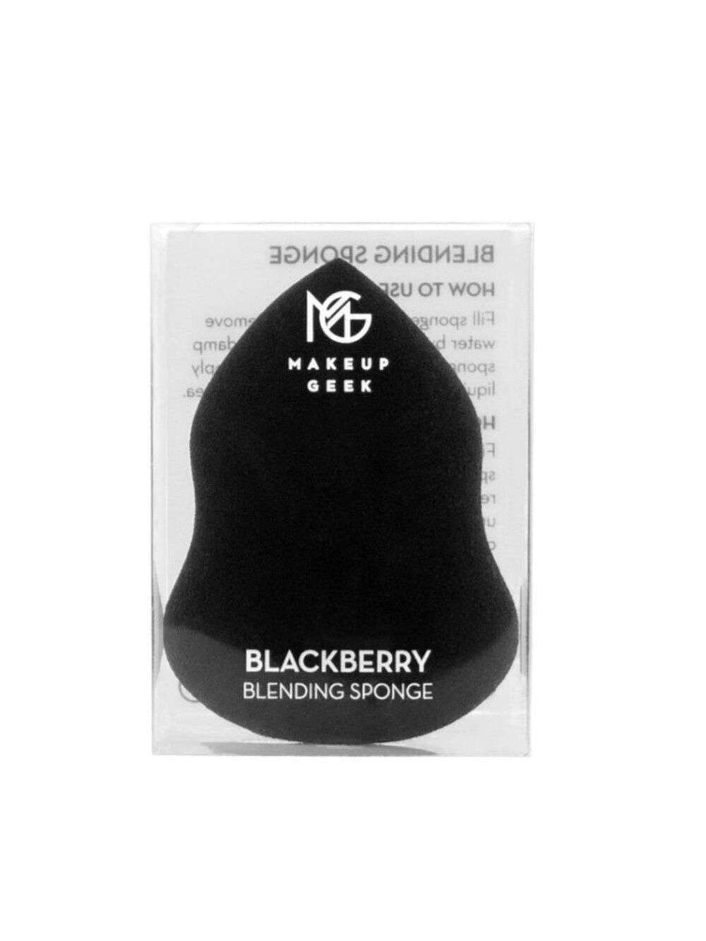 Makeup Geek Blackberry Blending Sponge | NEW | Beauty Blender Round MG MUG